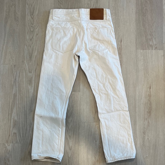 The Unbranded Brand Men's Straight White Selvedge Jeans - Men’s 30x30 - Picture 5 of 5